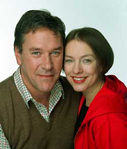 David and Ruth Archer (Timothy Bentinck and Felicity Finch)