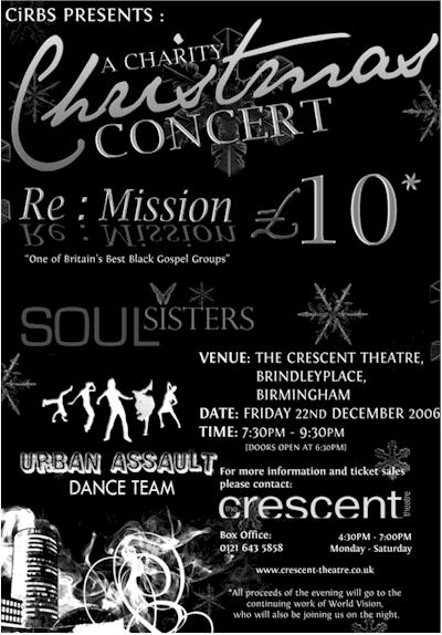 Charty Concert Poster