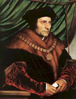 Thomas More by Hans Holbein the Younger (1527)