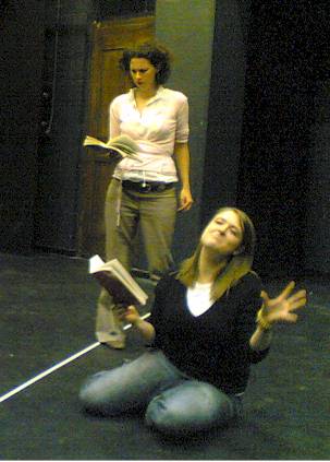 The Women learn their lines
