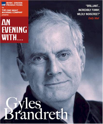 Marc Sinden Productions present An Evening with... Gyles Brandreth 