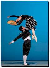 Scence from Images of Dance -  photograph by Peter Teigen