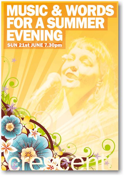 Music and Words for a Summer Evening poster