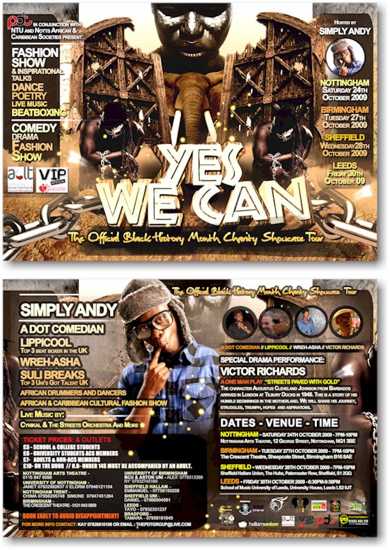 Yes We Can posters