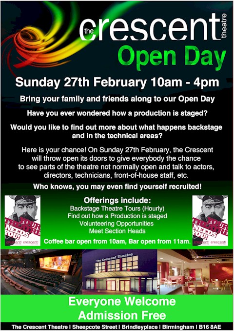 Open Day Poster