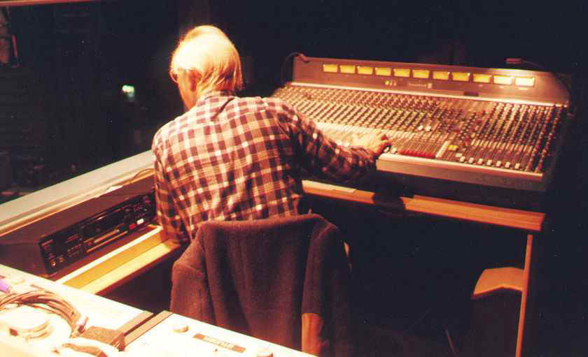 Main sound mixing desk