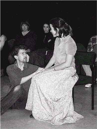 Macbeth in rehearsal
